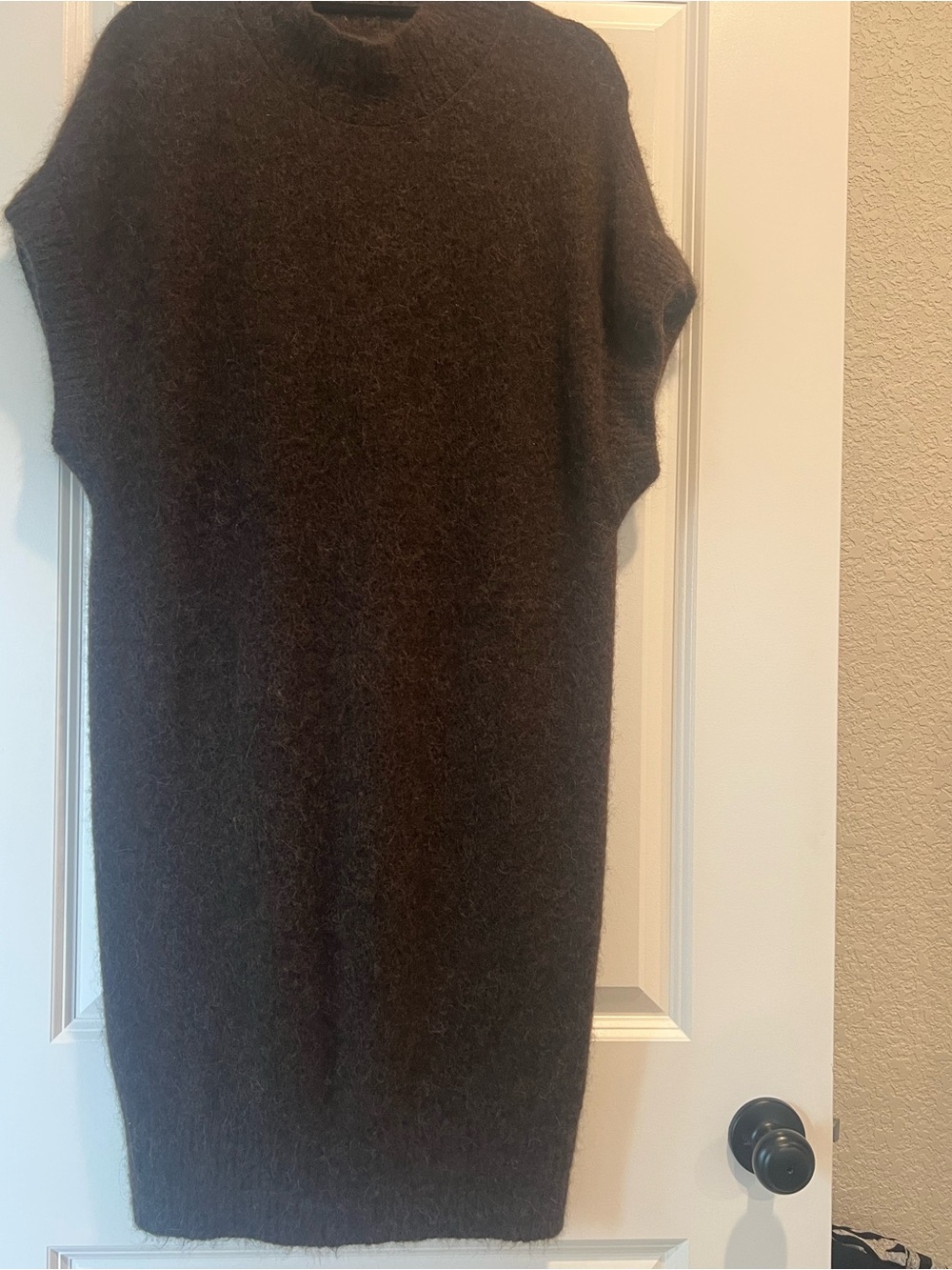 Banana Republic Adi Alpaca Blend Sweater Dress in Sequoia Brown